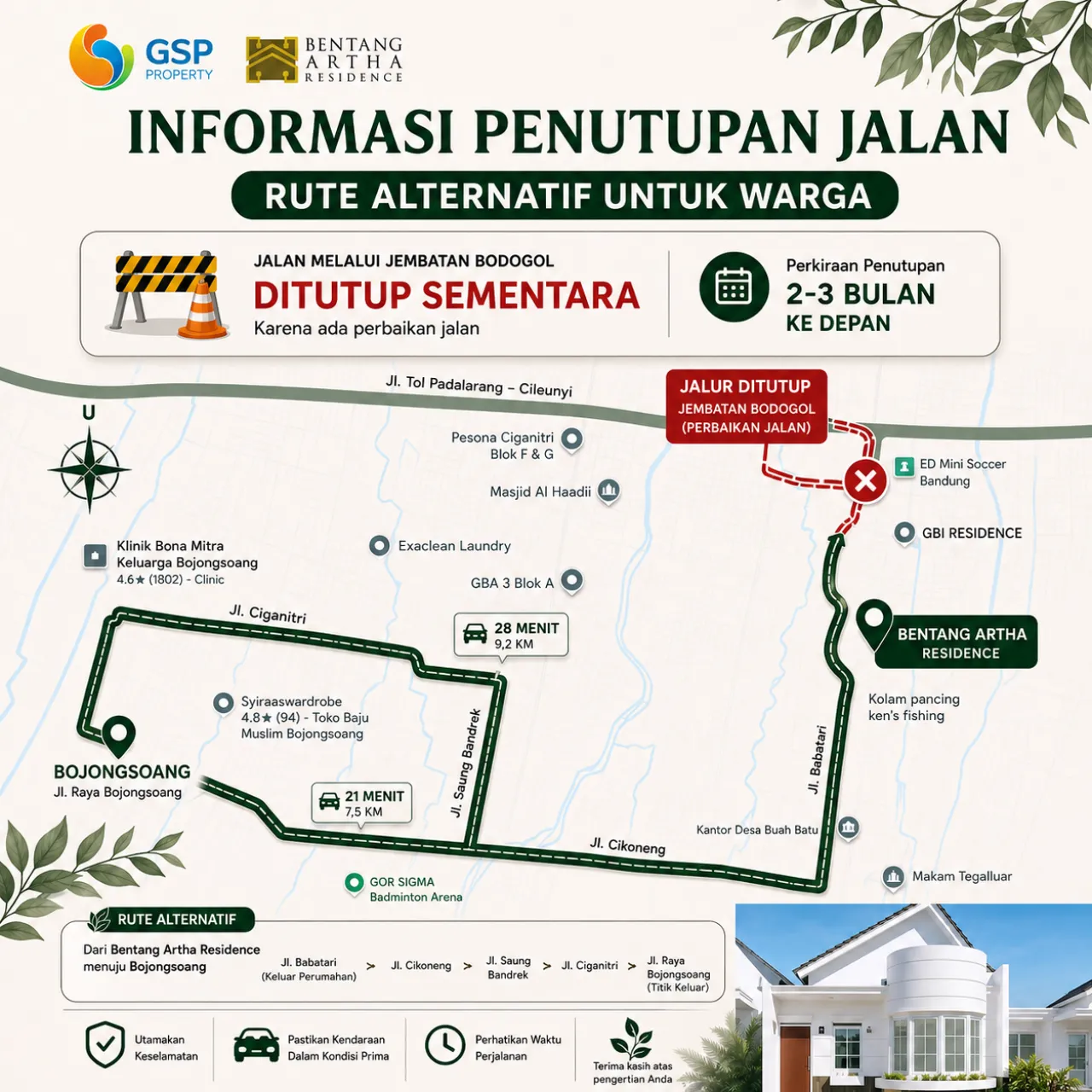 Bentang Artha Residence